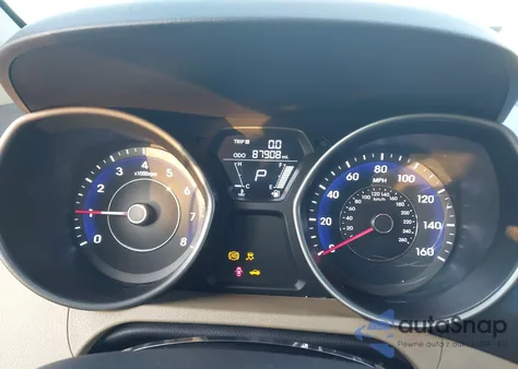 2013 Hyundai Elantra Limited из США, поврежденный, VIN 5NPDH4AE1DH441964